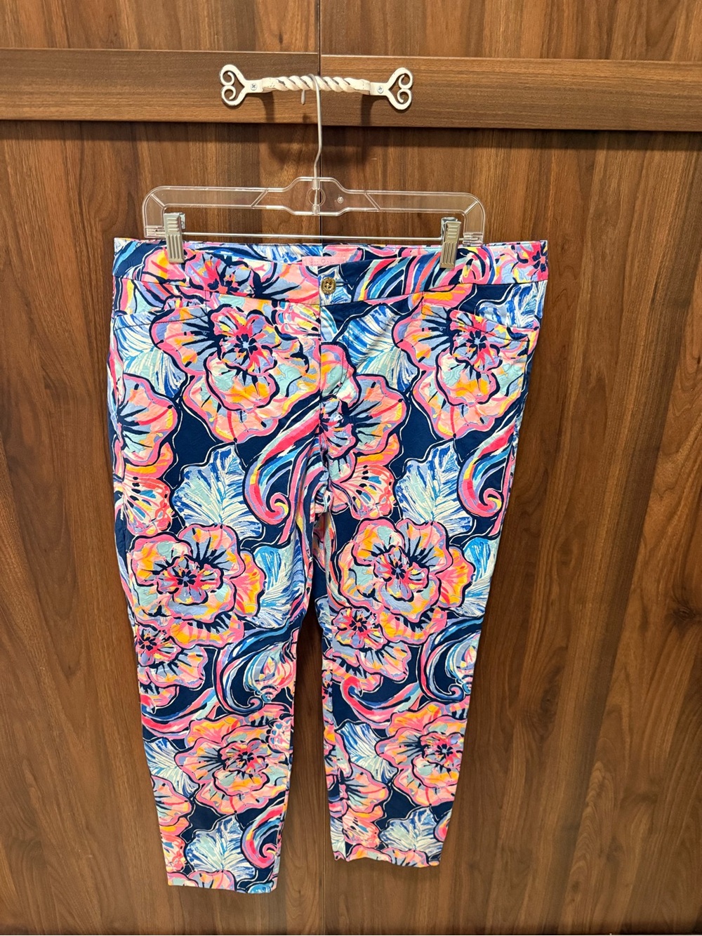Lilly Pulitzer Kelly Ankle Pants, Size 16